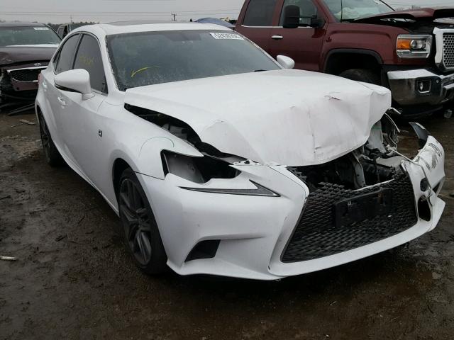 JTHCF1D21E5005066 - 2014 LEXUS IS 250 WHITE photo 1