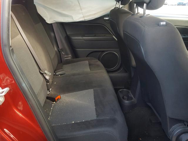 1C4NJDBB4GD779981 - 2016 JEEP COMPASS SP წითელი ფოტო 6