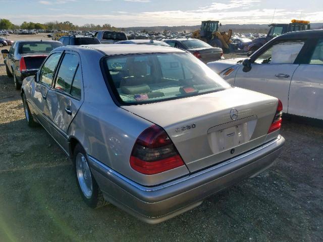 WDBHA29G2XA677288 - 1999 MERCEDES-BENZ C 280 BEIGE photo 3