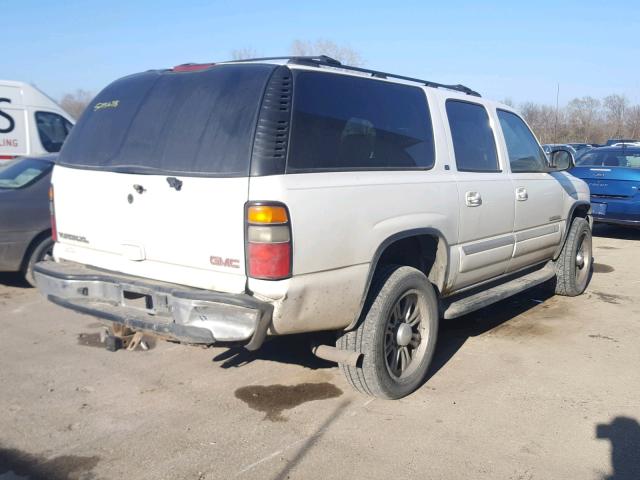 3GKGK26U54G315932 - 2004 GMC YUKON XL K WHITE photo 4