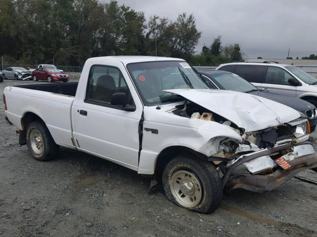 1FTCR10A4VUD37109 - 1997 FORD RANGER WHITE photo 1