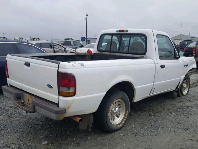 1FTCR10A4VUD37109 - 1997 FORD RANGER WHITE photo 4