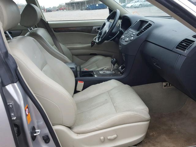 JNKAY41E13M004570 - 2003 INFINITI M45 SILVER photo 5