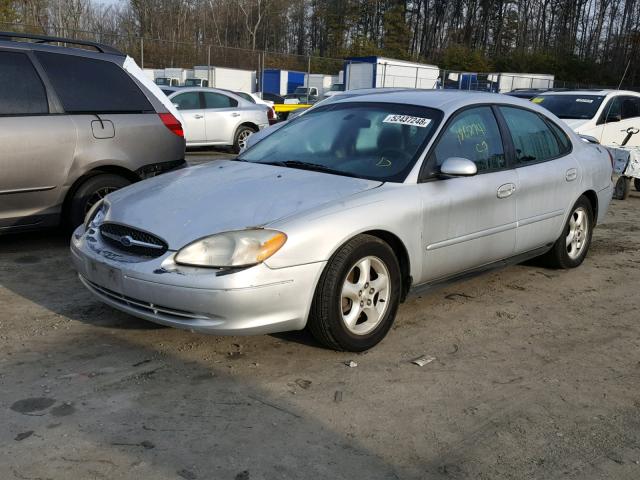 1FAFP55U42A185350 - 2002 FORD TAURUS SES SILVER photo 2