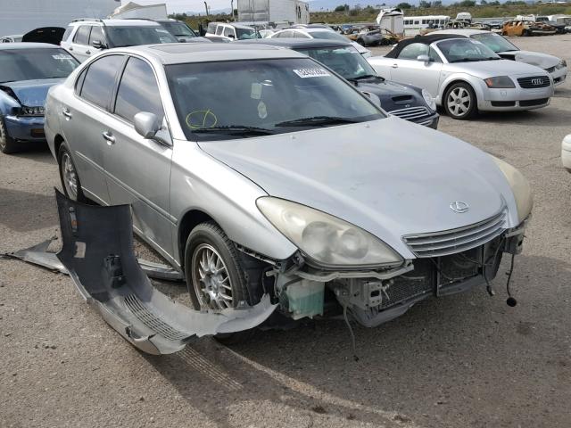 JTHBA30G445013443 - 2004 LEXUS ES 330 SILVER photo 1