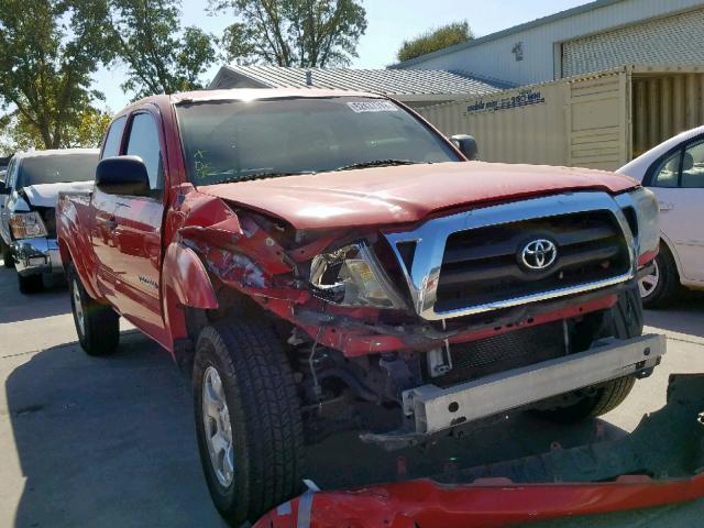 5TETU62N76Z194113 - 2006 TOYOTA TACOMA PRE RED photo 1