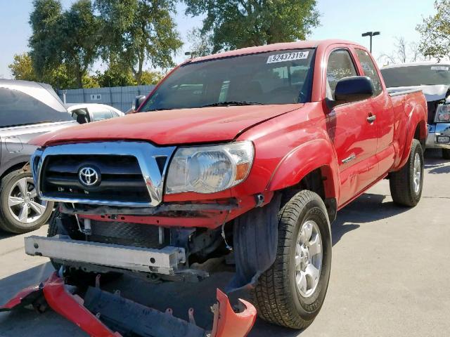 5TETU62N76Z194113 - 2006 TOYOTA TACOMA PRE RED photo 2