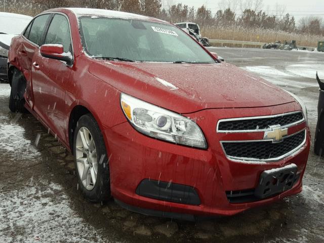 1G11D5RR6DF119528 - 2013 CHEVROLET MALIBU 1LT მუქწითელი ფოტო 1