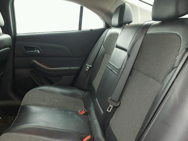 1G11D5RR6DF119528 - 2013 CHEVROLET MALIBU 1LT მუქწითელი ფოტო 6