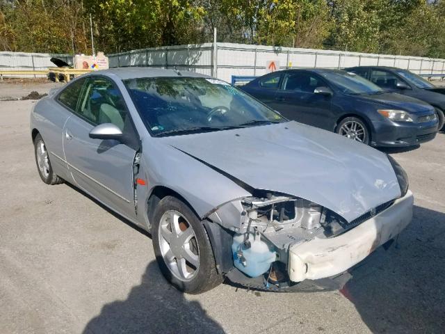 1ZWFT61L9X5635320 - 1999 MERCURY COUGAR V6 SILVER photo 1