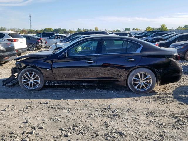 JN1BV7AR5EM703726 - 2014 INFINITI Q50 BASE BLACK photo 9