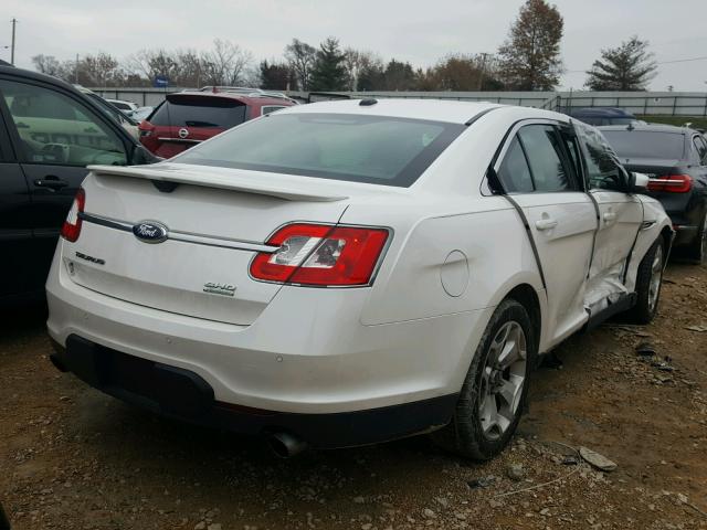 1FAHP2KTXCG143511 - 2012 FORD TAURUS SHO WHITE photo 4