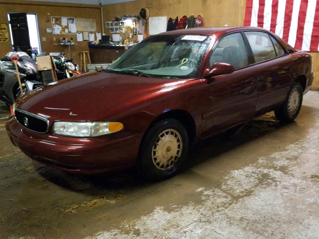 2G4WY55J821223231 - 2002 BUICK CENTURY LI RED photo 2