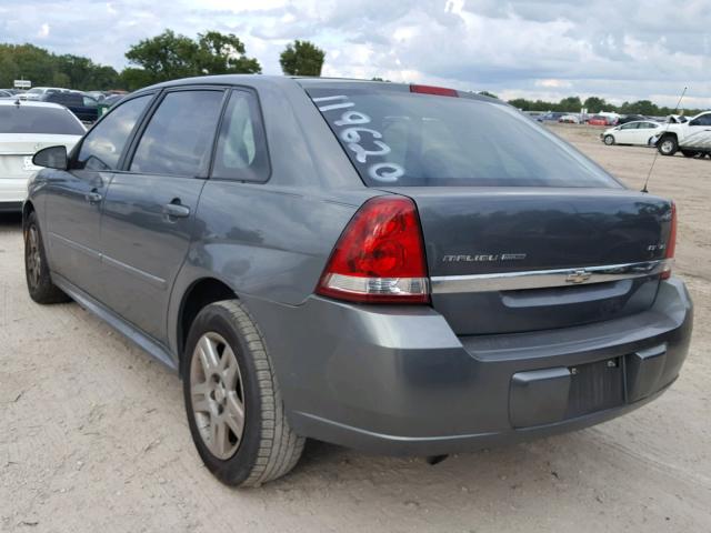 1G1ZT61836F119620 - 2006 CHEVROLET MALIBU MAX ნაცრისფერი ფოტო 3