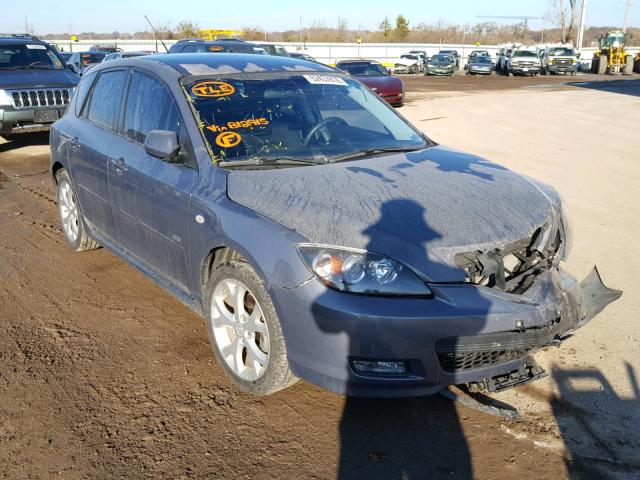 JM1BK343081812915 - 2008 MAZDA 3 HATCHBAC SILVER photo 1