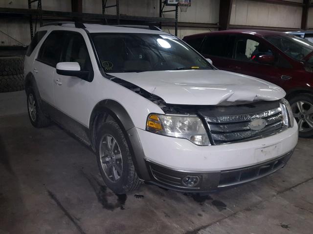 1FMDK02W78GA43391 - 2008 FORD TAURUS X S WHITE photo 1