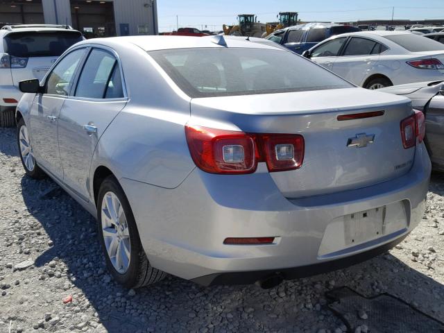 1G11H5SA0DF268638 - 2013 CHEVROLET MALIBU LTZ 银色 照片 3