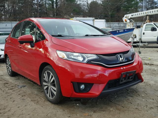 3HGGK5G82FM719369 - 2015 HONDA FIT EX RED photo 1