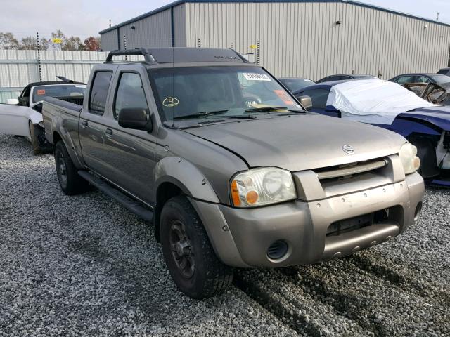 1N6ED29Y74C428020 - 2004 NISSAN FRONTIER C TAN photo 1