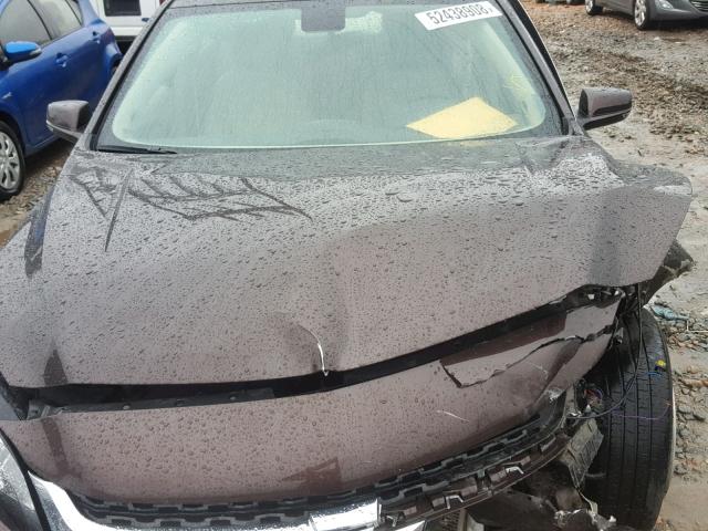 1G11C5SLXFF333532 - 2015 CHEVROLET MALIBU 1LT BROWN photo 7