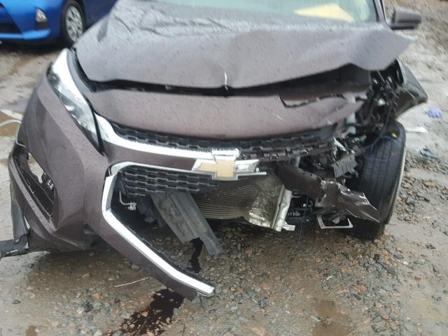 1G11C5SLXFF333532 - 2015 CHEVROLET MALIBU 1LT BROWN photo 9