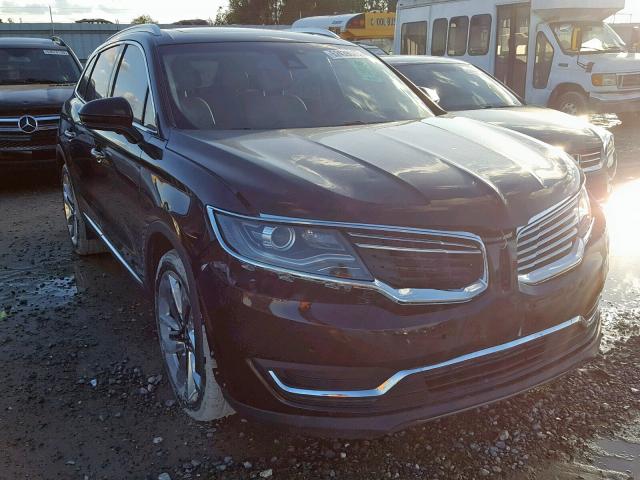 2LMPJ6LRXHBL43675 - 2017 LINCOLN MKX RESERV BLACK photo 1