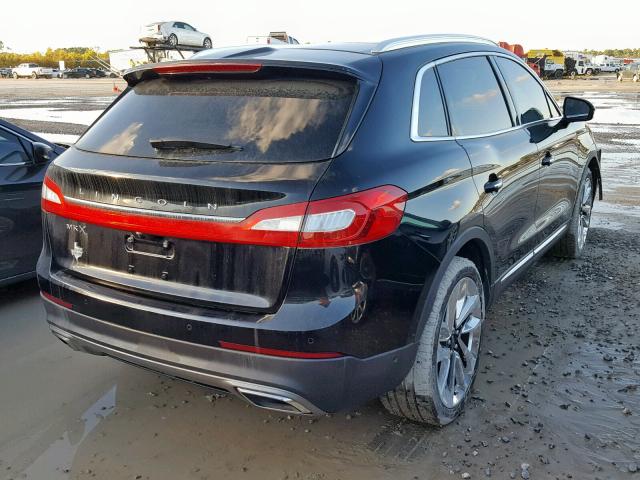 2LMPJ6LRXHBL43675 - 2017 LINCOLN MKX RESERV BLACK photo 4