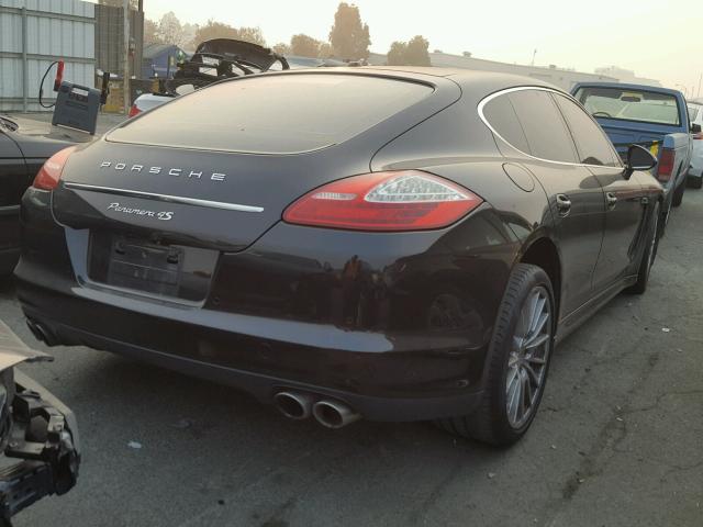 WP0AB2A79DL060367 - 2013 PORSCHE PANAMERA S BLACK photo 4