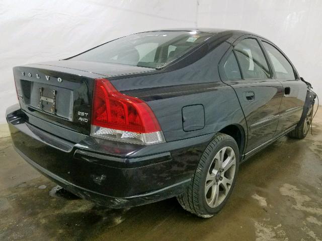 YV1RH592X92736294 - 2009 VOLVO S60 2.5T BLACK photo 4