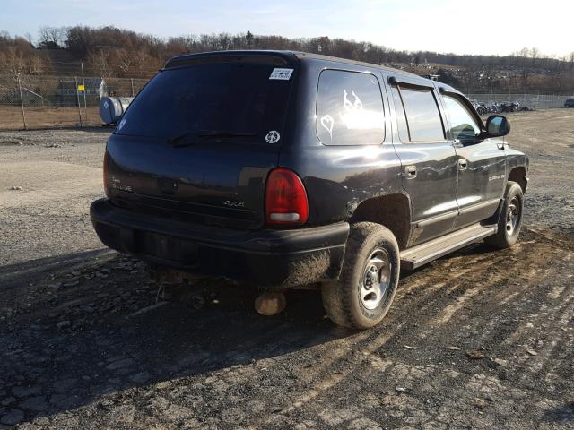 1B4HS28Y9WF128226 - 1998 DODGE DURANGO BLACK photo 4