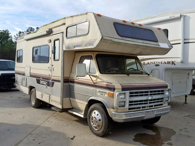 2GBJG31M9J4152872 - 1988 CHEVROLET G30 BROWN photo 1