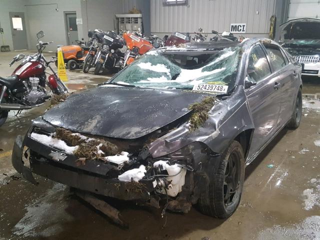 1G1ZA5E11BF163655 - 2011 CHEVROLET MALIBU LS 灰色 照片 2