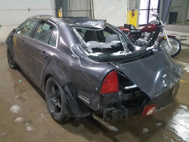 1G1ZA5E11BF163655 - 2011 CHEVROLET MALIBU LS 灰色 照片 3