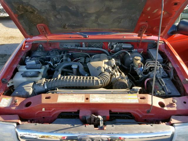 1FTZR15X0YTB38186 - 2000 FORD RANGER SUP RED photo 7