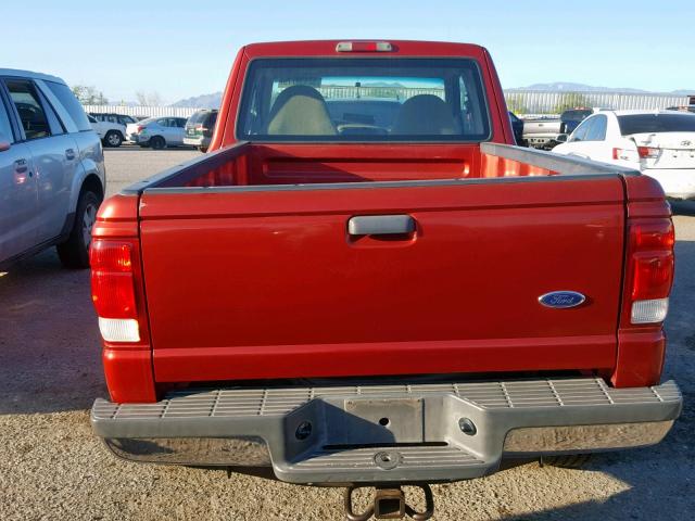 1FTZR15X0YTB38186 - 2000 FORD RANGER SUP RED photo 9