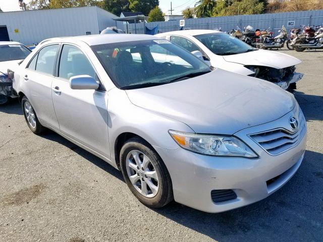 4T4BF3EK0BR117710 - 2011 TOYOTA CAMRY BASE SILVER photo 1