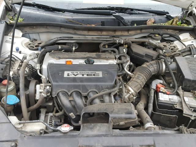 1HGCP26778A113587 - 2008 HONDA ACCORD EX 白色 照片 7