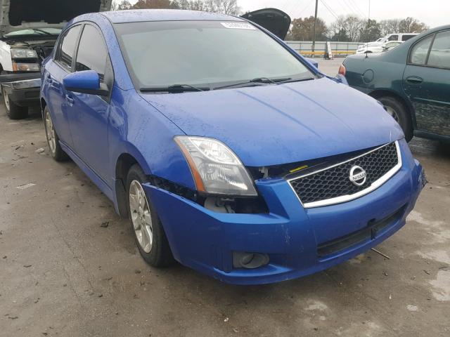 3N1AB6AP2AL714992 - 2010 NISSAN SENTRA 2.0 BLUE photo 1