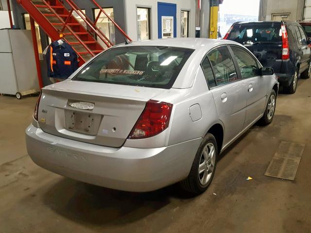 1G8AJ55F07Z111286 - 2007 SATURN ION LEVEL SILVER photo 4