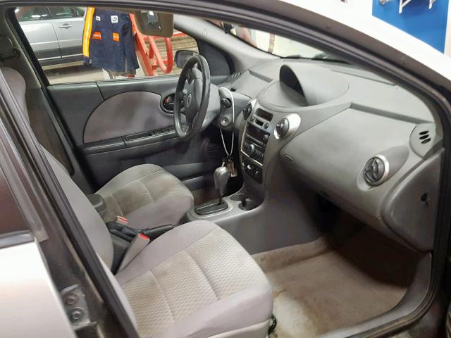 1G8AJ55F07Z111286 - 2007 SATURN ION LEVEL SILVER photo 5