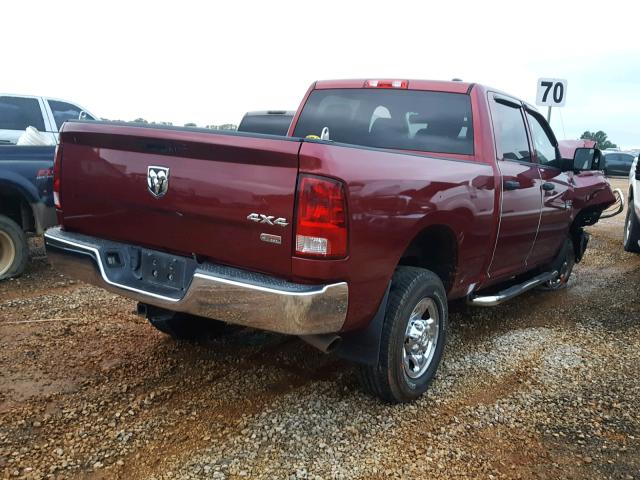 3C63D3CL7CG186457 - 2012 DODGE RAM 3500 S RED photo 4