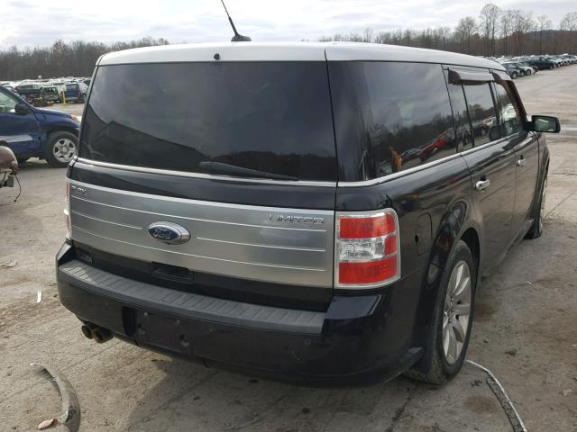 2FMDK53C89BA06439 - 2009 FORD FLEX LIMIT BLACK photo 4