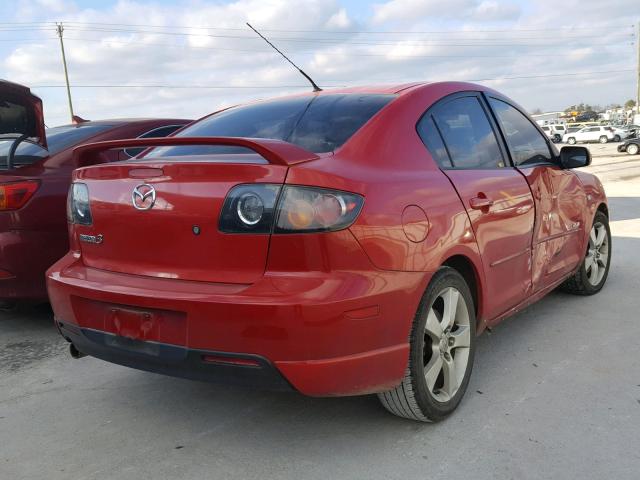 JM1BK323961408138 - 2006 MAZDA 3 S RED photo 4