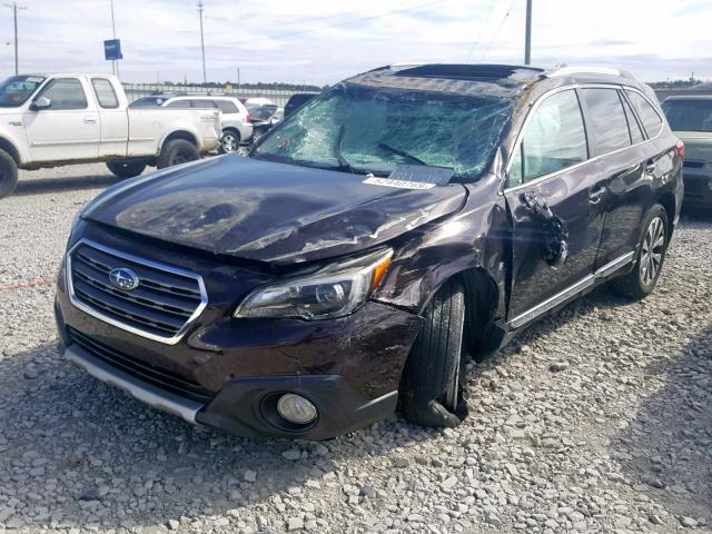 4S4BSATC3H3262647 - 2017 SUBARU OUTBACK TO BROWN photo 2