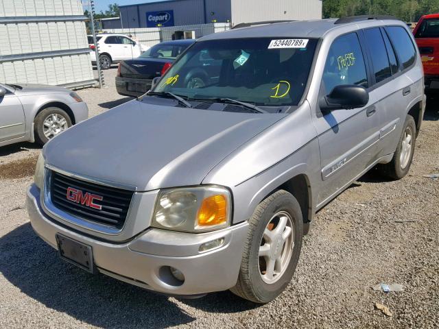 1GKDT13S442263182 - 2004 GMC ENVOY SILVER photo 2