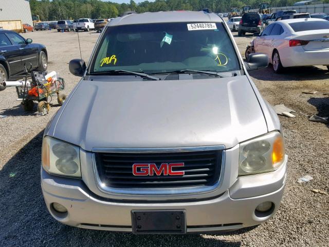 1GKDT13S442263182 - 2004 GMC ENVOY SILVER photo 9