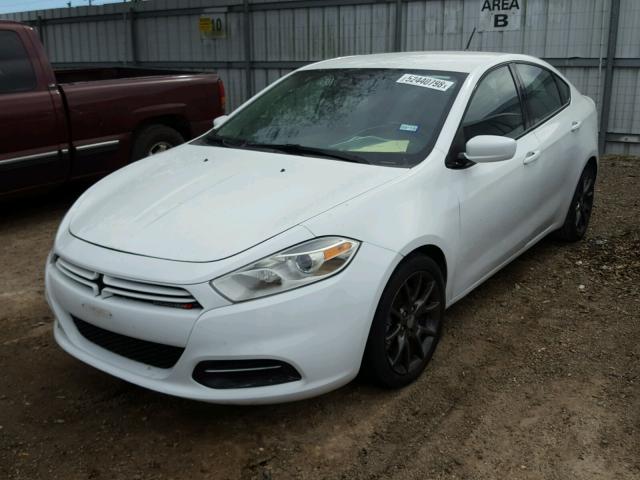 1C3CDFFA8GD796234 - 2016 DODGE DART SXT S WHITE photo 2