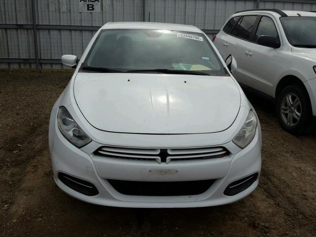 1C3CDFFA8GD796234 - 2016 DODGE DART SXT S WHITE photo 9