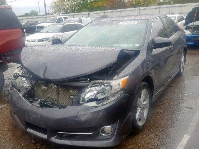 4T1BF1FK5CU141483 - 2012 TOYOTA CAMRY BASE GRAY photo 2