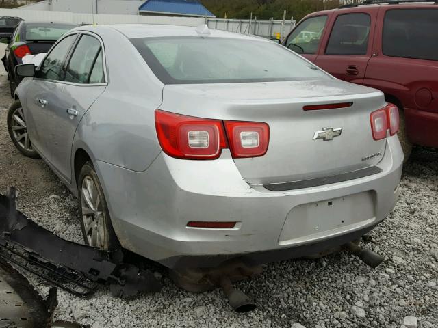 1G11H5SA8DF308030 - 2013 CHEVROLET MALIBU LTZ 银色 照片 3